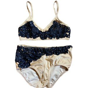 Dance Costume CUSTOM Tan Black Contemporary CXL/AXS